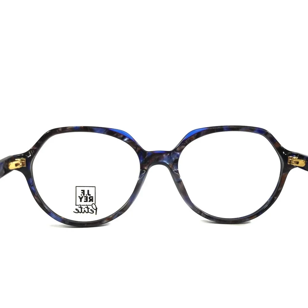 J.F. Rey Petite Eyeglasses Frame PA104 9520 Blue Tortoise Brown Gray 50-16-140